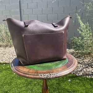 Portland leather tote